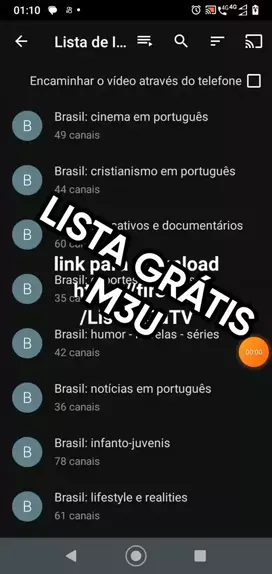 Lista Iptv M3u 2024 Gratis